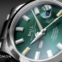 Engineer III Marvelight Chronometer Day-Date Green - Ltd Ed 1000pcs Ref. NM9036C-S1C-GRR
