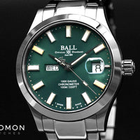 Engineer III Marvelight Chronometer Day-Date Green - Ltd Ed 1000pcs Ref. NM9036C-S1C-GRR