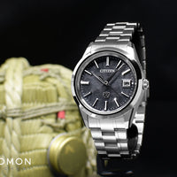 The Citizen Eco-Drive Super Titanium Soaring Eagle Black Ref. AQ4100-57E