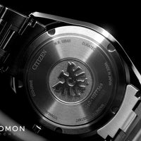 The Citizen Eco-Drive Super Titanium Soaring Eagle Black Ref. AQ4100-57E