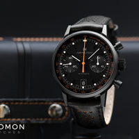American Classic Intra-matic Auto Chrono Blackout Orange Ref. H38446732