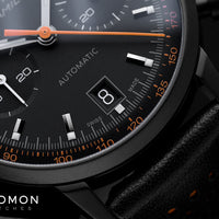 American Classic Intra-matic Auto Chrono Blackout Orange Ref. H38446732