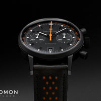 American Classic Intra-matic Auto Chrono Blackout Orange Ref. H38446732
