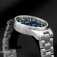 Khaki Field Titanium Auto 42 Blue - Bracelet Ref. H70545140